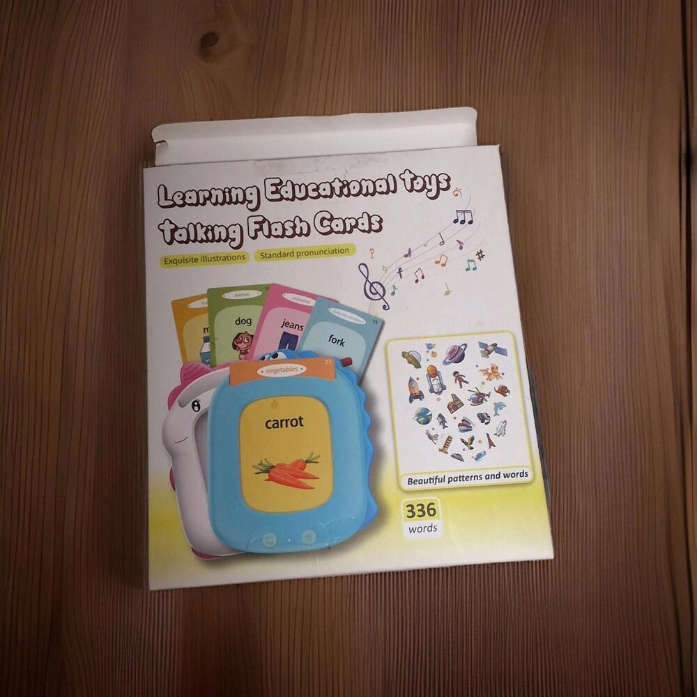 Act Fast! Talking Flash Cards for Toddlers
